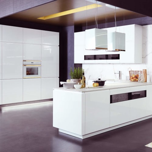 VEELIKE Wallpaper Stickers, Plain White, Glitter Cutting Sheet, Glossy, 40cm Wide, Interior Stickers, Renovation Sheet, Glitter Stickers, Easy Applica