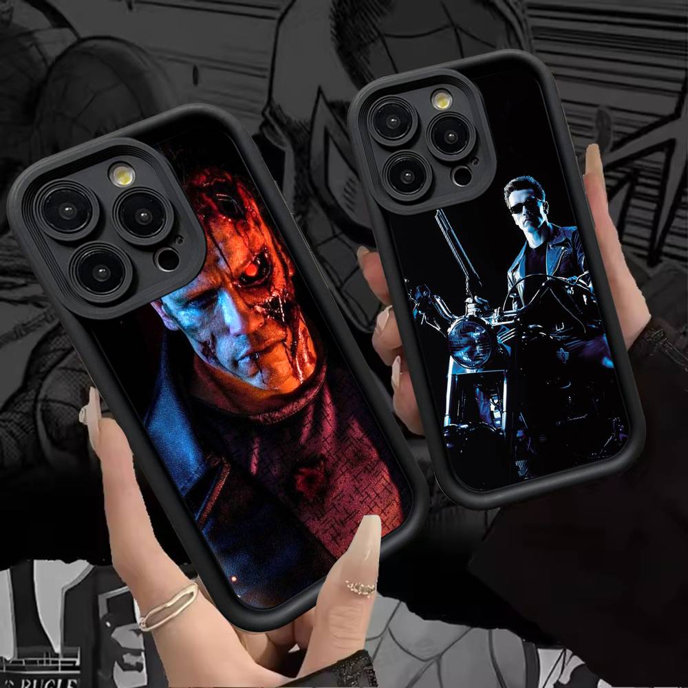 Sci Fi Movie The T-Terminator Phone Case For IPhone 17 16 15 14 13 12 11 Pro Max Silicone Back Cover