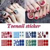 Toe Nail Stickers For Summer Sandals Full Wraps Toe Nail Polish Sticke