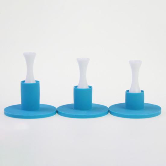 Rubber Golf Tee Holder Set Core Design Golf Nails Training Driving Range Tee Stable Golf Holder for Golf Enthusiasts