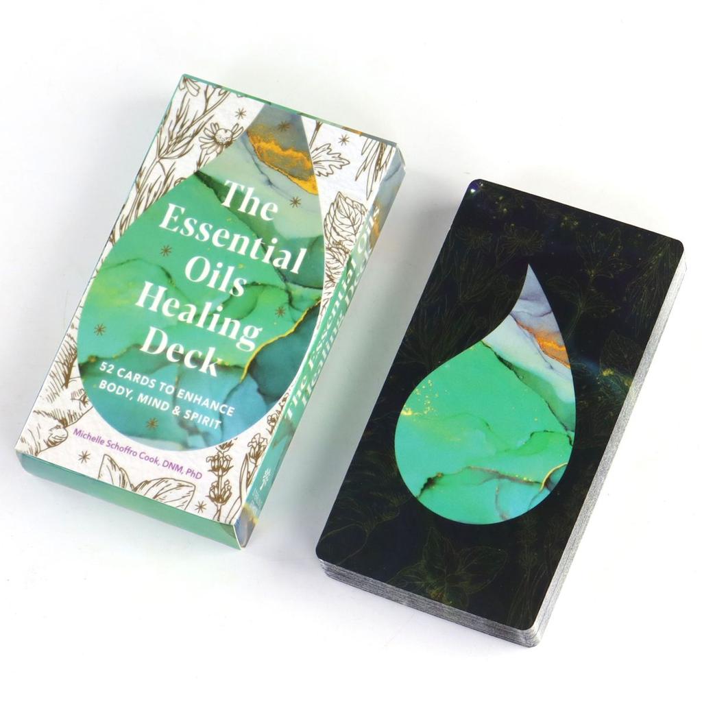 The Essential Oils Healing Deck 52 Cards To Enhance Body, Mind & Spirit 11*6cm