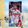 Rb Leipzig Customizable Name Beach Towel Super Soft Absorbent Ideal For Travel Outdoor Swim Pool Yoga Surf Camping Hiking Gym Gift Holiday