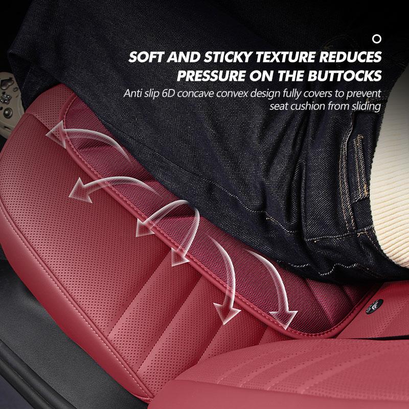 Car Ice Silk Seat Cushion Memory Foam Breathable Protector Pad For Volkswagen VW Golf Polo 4 5 6 Passat B5 B6 B7 CC Jetta Tiguan zr5