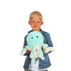 Peluche Pieuvre - GIPSY TOYS - Bleu, 32 cm