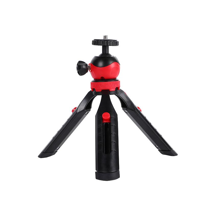 2-section Retractable Mobile Phone Tripod SLR Mobile Phone Camera Support Bracket Desktop Video Live Broadcast Bracket Tripod
