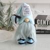 Creative Blue Forest Gnome Cloth Doll Decor