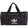 adidas Оригинальная дорожная сумка-даффл 31 л с молнией с логотипом, нейлоновая, для ручной клади, Унисекс, Черная CW0618