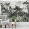 Тропический ботанический сад гобелен настенный в богемном стиле природный пейзаж пальма настенное искусство эстетический декор