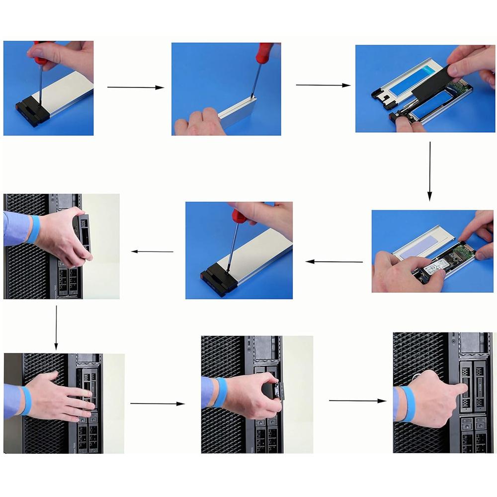 Модуль M.2 Flexbay для Dell Precision T5820 T7820 7865 T7920 T7960 66XHV без SSD