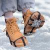 Crampons Ice Cleats for Men Women Snow Grips Traction Walking Outdoor