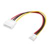 Переходник Molex 4-pin на маленький 4-pin для питания дисковода FDD, Компьютерный IDE на разъем питания, Шнур