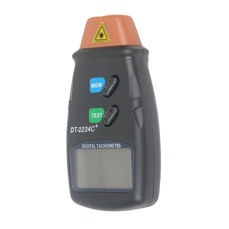 Высокоточный портативный тахометр с точным измерением оборотов в минуту Компактный высокоскоростной измеритель оборотов Лазерный датчик скорости Простота в использовании