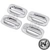 Тройная хромированная крышка дверной ручки ABS 4 с комплектом PSG KH 00-06 для GMC