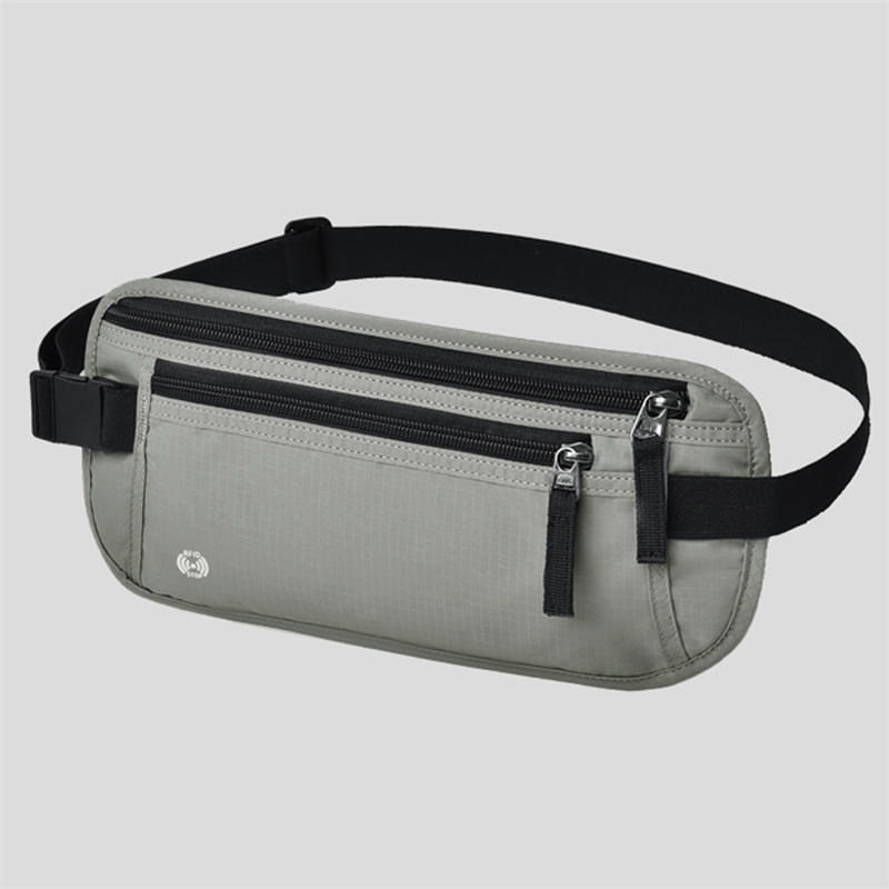 Сумка для паспорта и удостоверения личности, невидимая, водонепроницаемая, для мобильного телефона, поясная сумка с защитой от кражи, сумка для денег за границей, сумка для хранения