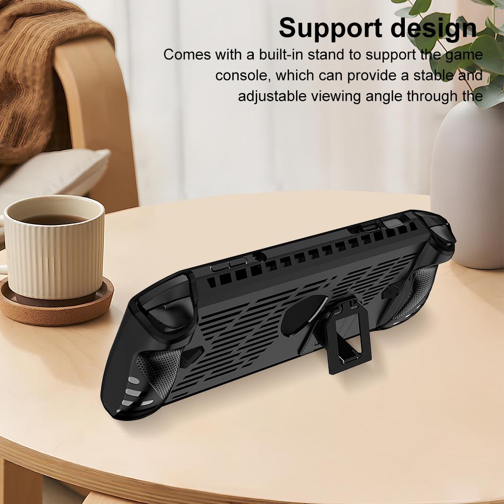 Для портативной консоли MSI Claw Чехол из ТПУ Защитная оболочка Рукав с подставкой Полная защитная оболочка Защита от царапин Игровые аксессуары