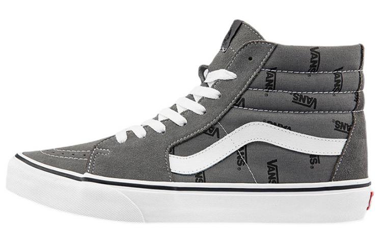 Vans Unisex SK8 High Top Sneakers Grey Gray VN0A5KRH90M