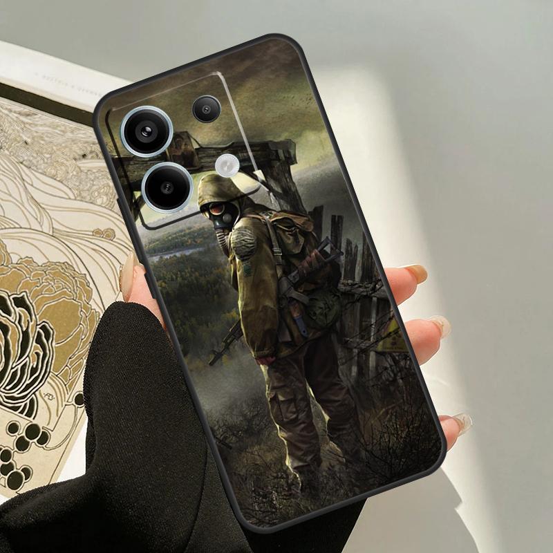 Чехол Stalker Clear Sky для Xiaomi Redmi Note 13 12 11 9 10 14 Pro 9S 10S 11S 12S Redmi 13C 10C 12C 14C