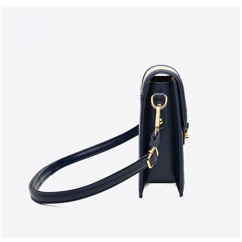 Классическая однотонная сумка на плечо высокого класса для женщин, нишевая сумка через плечо, модная маленькая квадратная сумка