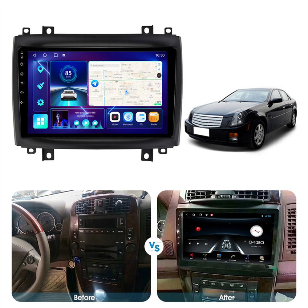 Android 10 Стерео Радио Навигация GPS Wifi FM Для Cadillac CTS 2003-2007 Встроенный Carpaly