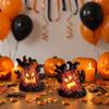 Mini Tree Stump Halloween Monster Tree Light Ornament  Indoor Table Decor