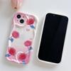 Милый силиконовый чехол для Xiaomi Redmi Note 12 11 Pro itel A60 S23 Oppo A78 A58 A38 iPhone 15 14, чехол с рисунком розы, мягкий бампер из ТПУ