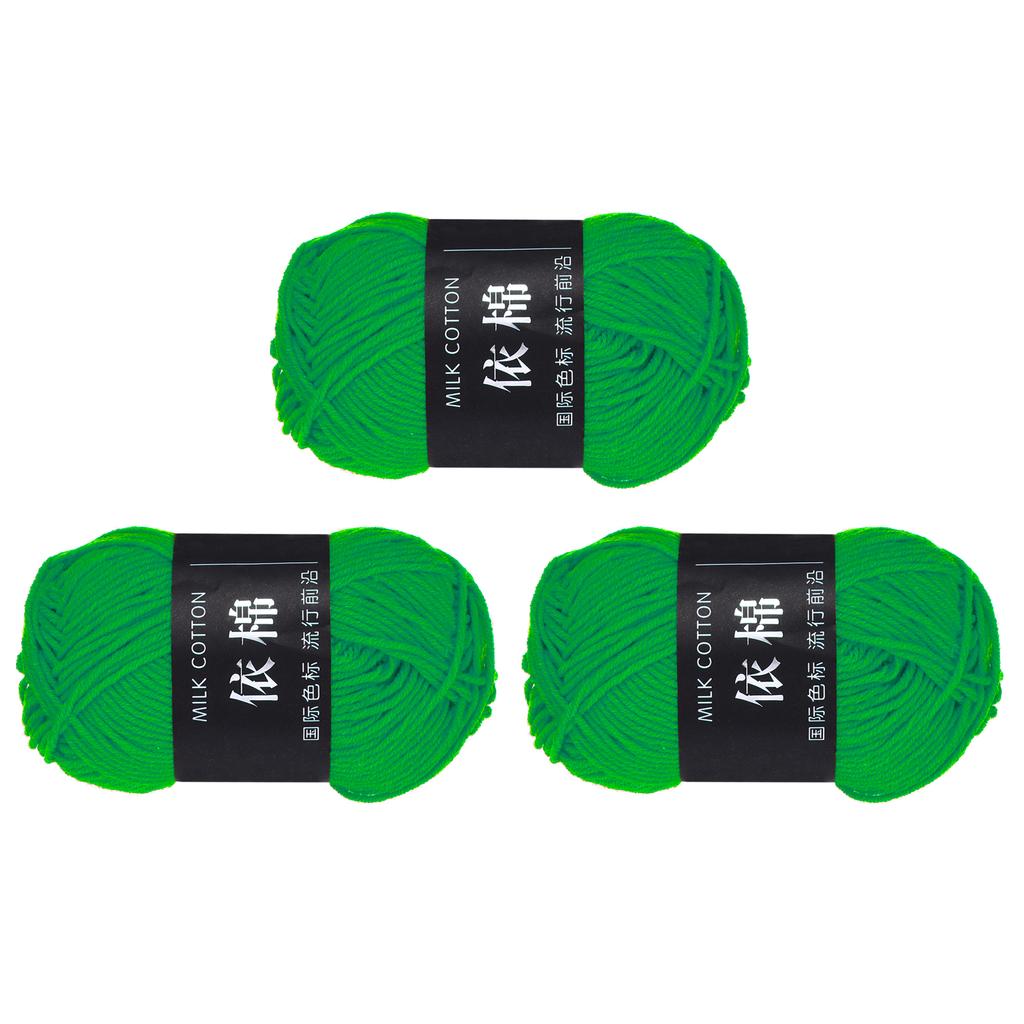 3 мотка хлопковой пряжи, 60% хлопок, 40% акрил пряжа для вязания крючком, пряжа для пледа для вязания крючком золото