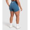 Gymshark Legacy Logo Tight Shorts Success Blue B7a4g Udbq
