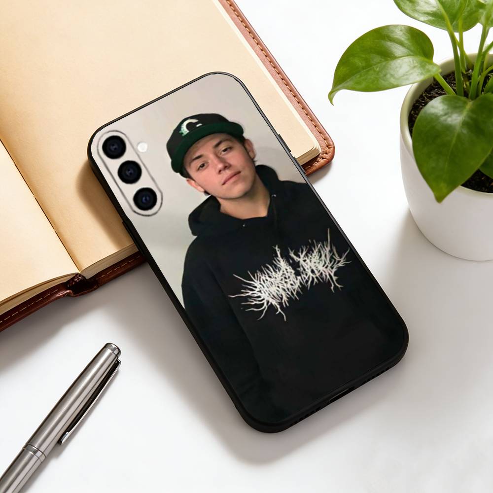 Карл Галлагер Чехол для телефона для Samsung Galaxy A73,A72,A71,A70,A53,A52,A51,Мягкий силиконовый черный чехол
