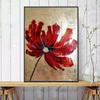 Картина маслом цветка мака, картина маслом, плакаты и гравюры, украшение домашней гостиной без рамки