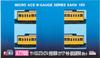 Micro Ace N Gauge MA's Choice Saha103-272+274 Distributed Cooling Car Canary ChuoSobu Station Local 2-Car Set A7769 Railway Model Train
