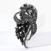 Vintage Style Flowers Cluster Brooch Pin Rhinestone Crystal Woman Corsage Party Gift Jewelry Accessories