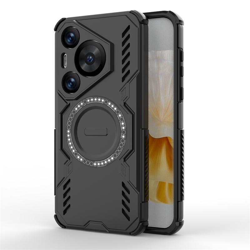 Для Huawei Pura 70 Pro Чехол с магнитной адсорбцией и беспроводной зарядкой Huawei Pura 70 Pro+ Чехол 70 Ultra для Huawei Pura 70 Pro Чехол