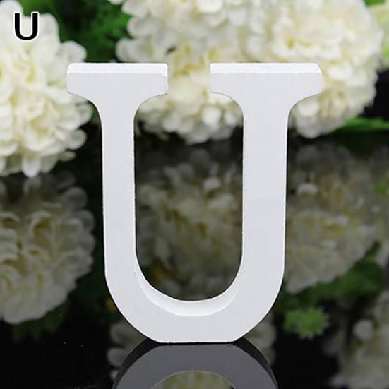 Large Wooden Letter Alphabet Wall Hanging Wedding Party Home Shop Decoration