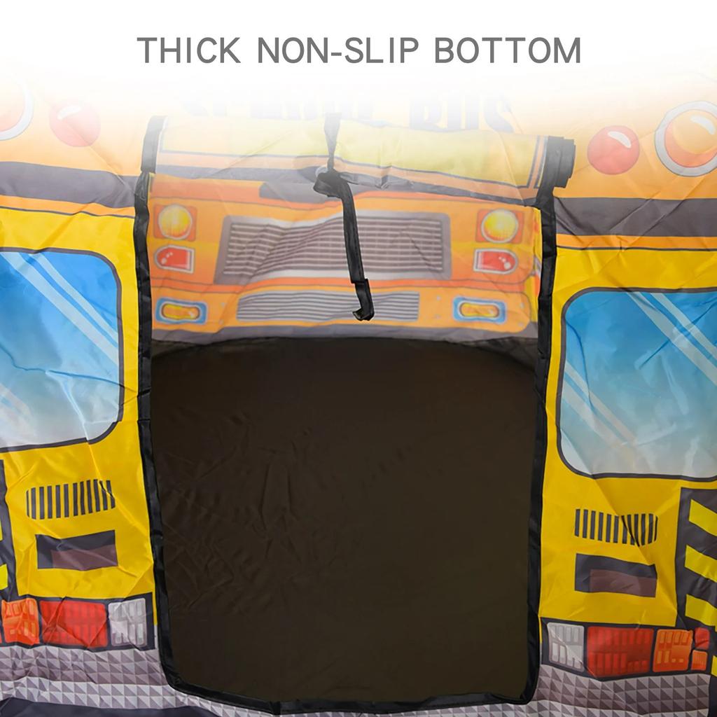 Foldable Game Play House Fire Truck Police Bus Pop Up Toy Tent Playhouse Cloth Gift For Children Firefighting Model Dopship