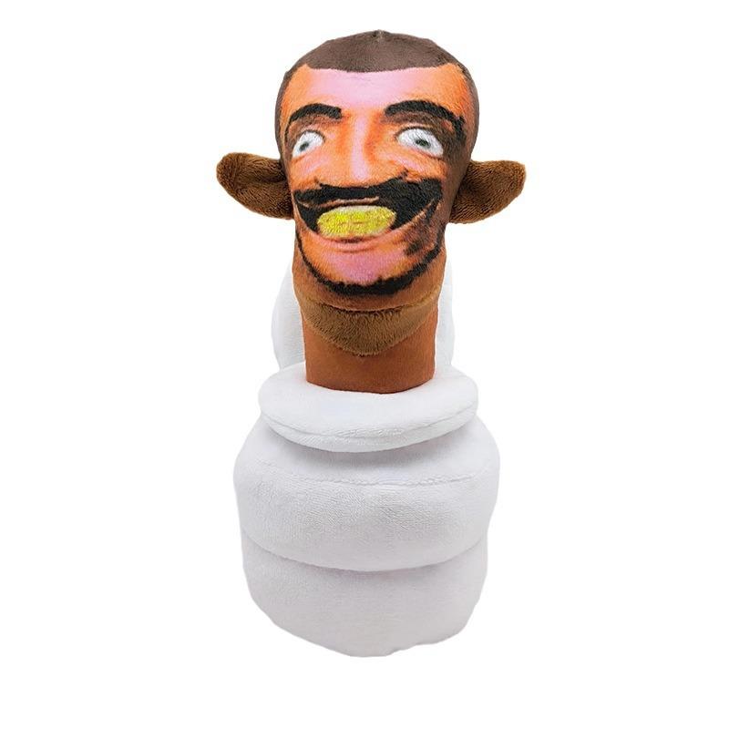Плюшевая кукла Skibidi Toilet Аниме Фигурка из игры Коллекционный Подарок для Детей Фанатов Взрослых День Рождения Титан ТВ Человек Оператор