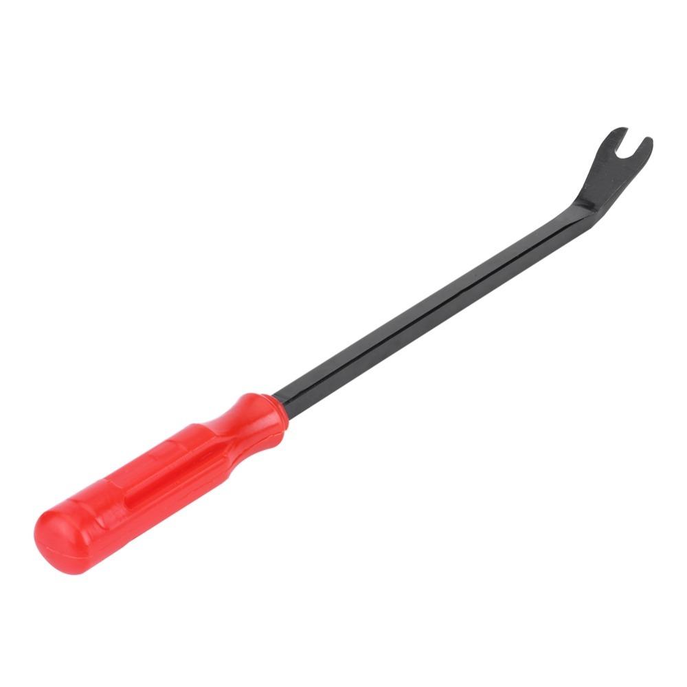 Plastic Trim Clip Remover Black + Red Upholstery Removal Tool Fastener Pry Tool Interior Repair