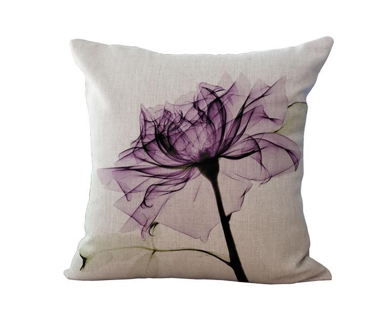 Красочные Растительные Подушки Цветы Наволочка для Дивана Гостиная Декоративная Подушка Постельное Белье