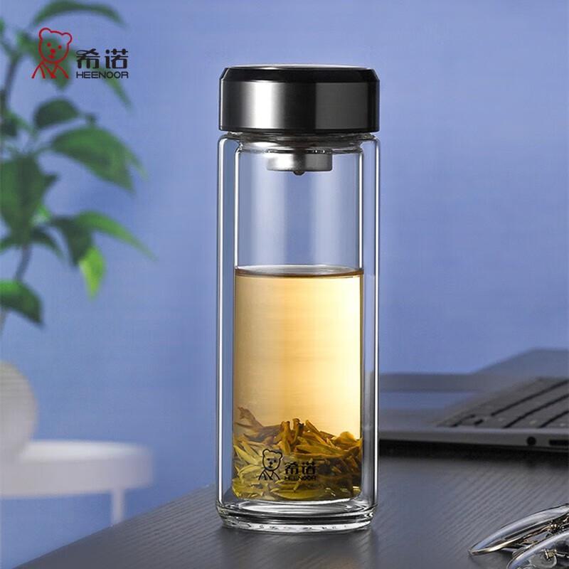 Heenoor Double-Wall Glass Tea & Water Cup