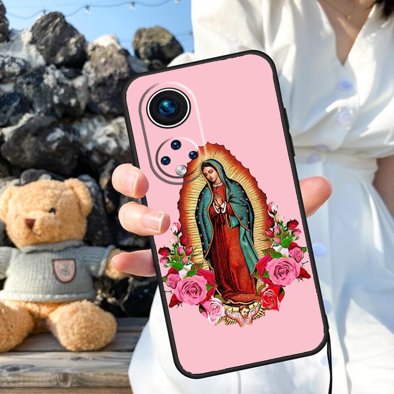 Virgen De Guadalupe Virgin Mary Case For Honor Magic 7 Pro 5 6 200 400 V5 50 70 90 Lite X9a X9b X9c X9d X8a X8b X8c Cover
