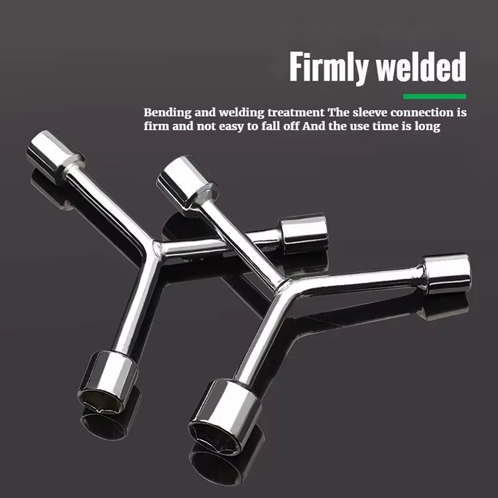 1 шт. хром-ванадиевая сталь треугольный торцевой ключ велосипедный трехвилочный ключ Y-образный гаечный ключ