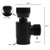 A20F-Black CO2 Cylinder Adapter Self-Made Beer Barrel Regulator TR21.4 To W21.8, CO2 Tank Accessories For Soda Manufacturer Mach