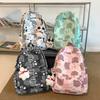 Cute Graffiti Bear Backpack Female New Trendy Junior High School High School Student Schoolbag Large Capacity Nylon Casual Backpack