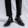 Мода Вечеринка и свадьба Мужская обувь Черный Классический Минималистичный стиль Активный отдых мода ночной клуб прогулка мужская обувь 38-44