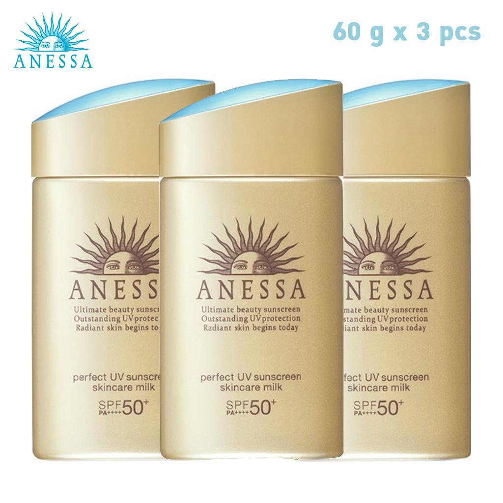 ANESSA Perfect UV Sunscreen Skincare Milk a SPF50+ PA++++ 20 мл / 60 мл - Shiseido Japan