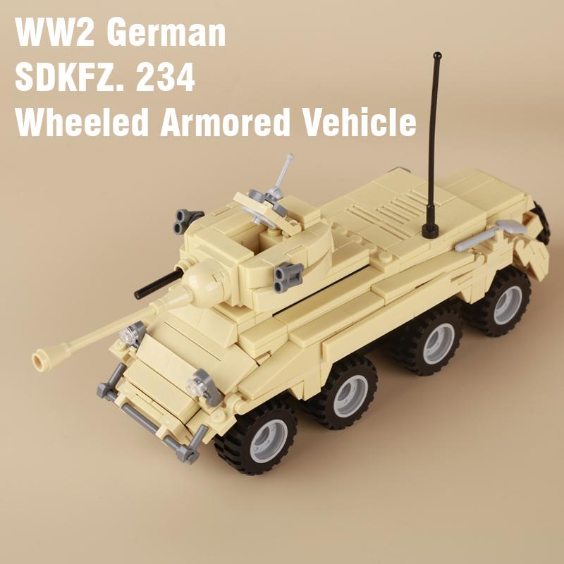 MOC Military Vehicles Building Bricks Hummers US Army Assault Car Blocks SpeciaI Police SWAT Team Soldier Tanks Model Gift Toys