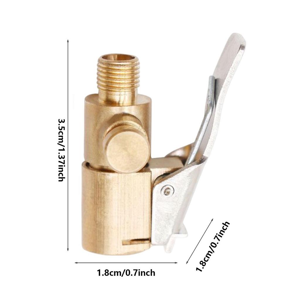 Головки адаптера для автомобильного воздушного насоса Аксессуары для компрессора для шин с предохранительным клапаном Адаптер для быстрого накачивания автомобильных шин