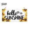 Hanging Wooden Sign for Front Door Summer Wood Door, Tropical Beach Welcome Coastal Style Terrace Decor Sign, Rustic Hanger Home Porch Wall