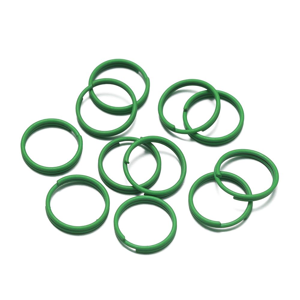 200pcs/lot 8mm 10mm Colorful Open Jump Rings Findings Double Circle Loop Jump Ring Connector For DIY Jewelry Making