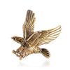 Flying Eagle Badge Man Pin Brooch For Men T Shirt Suit Collar Jacket Coat Trendy