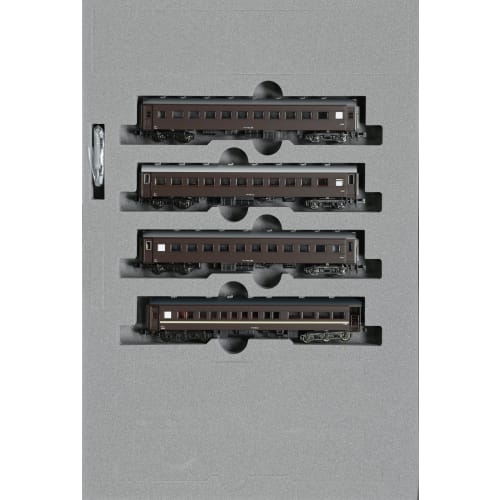 KATO N Gauge JR West Myte 49 + Old Passenger Car 4-Car Set 10-1893 Model Train Passenger Car